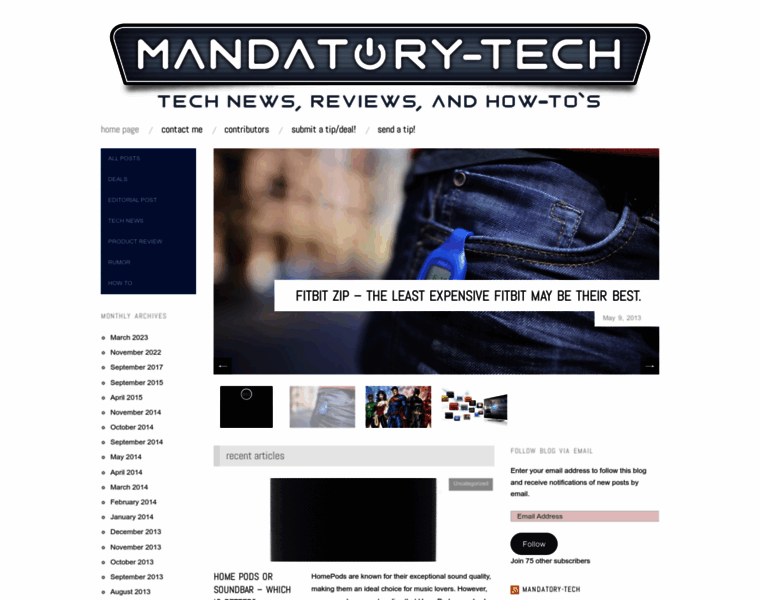 Mandatory-tech.com thumbnail