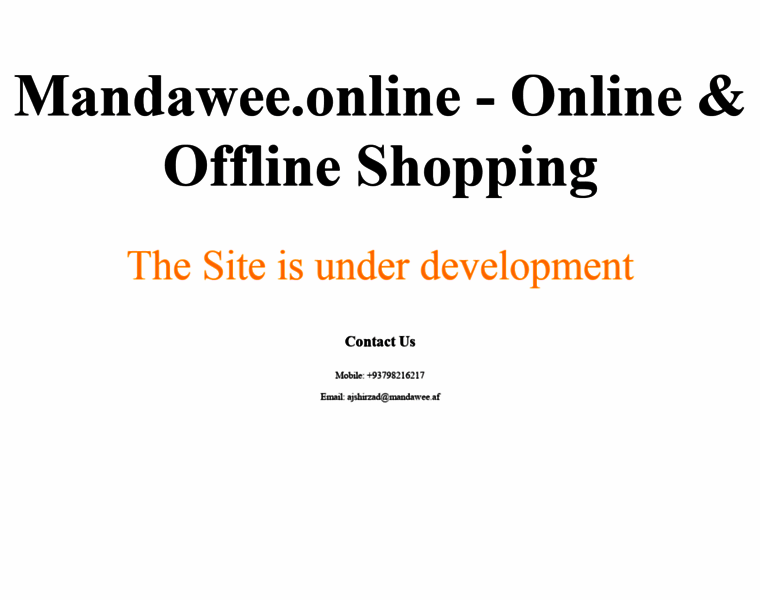 Mandawee.online thumbnail