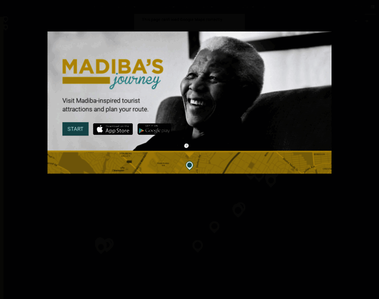 Mandela.southafrica.net thumbnail
