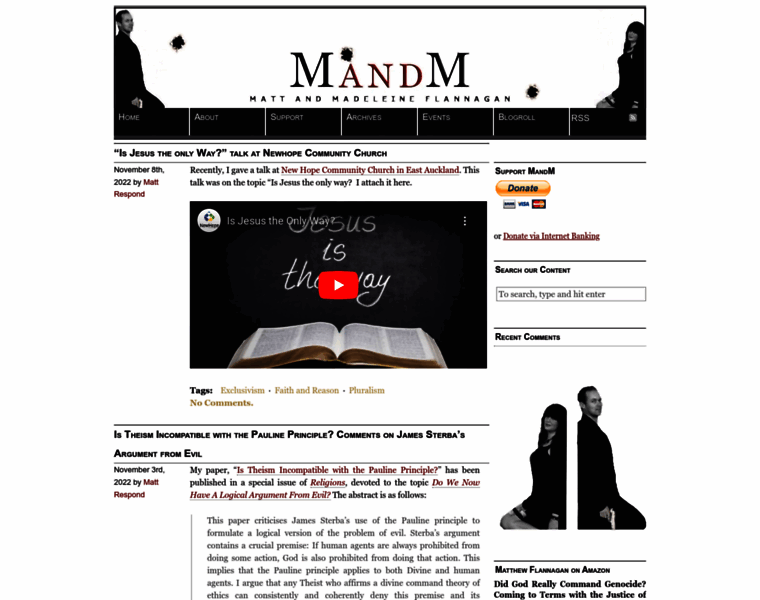 Mandm.org.nz thumbnail