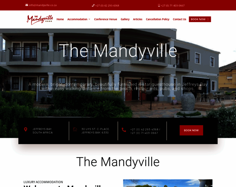Mandyvillehotel.co.za thumbnail