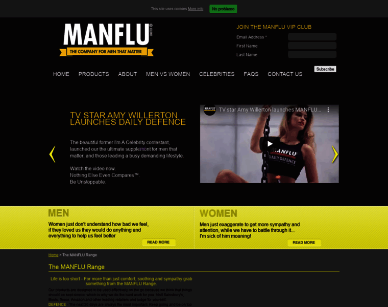 Manflu.com thumbnail
