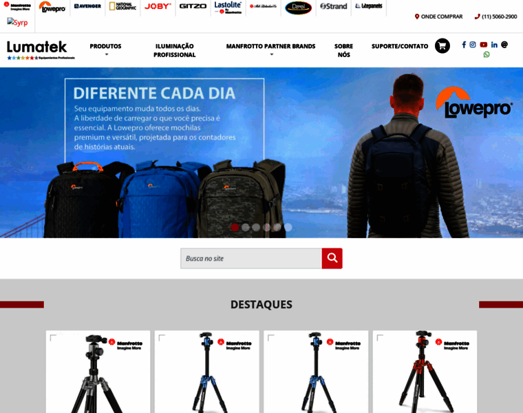 Manfrotto.com.br thumbnail