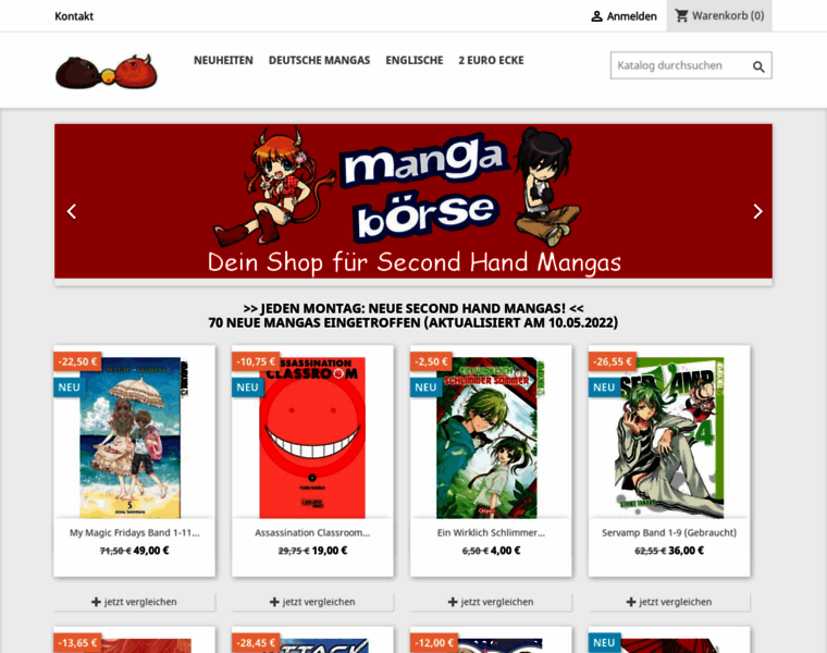 Mangaboerse.de thumbnail