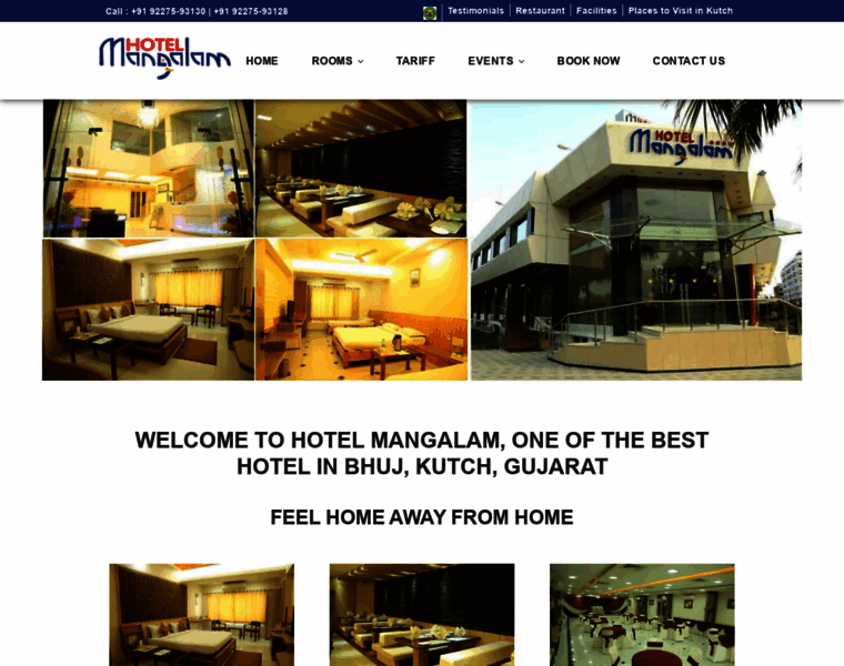 Mangalamhotels.com thumbnail