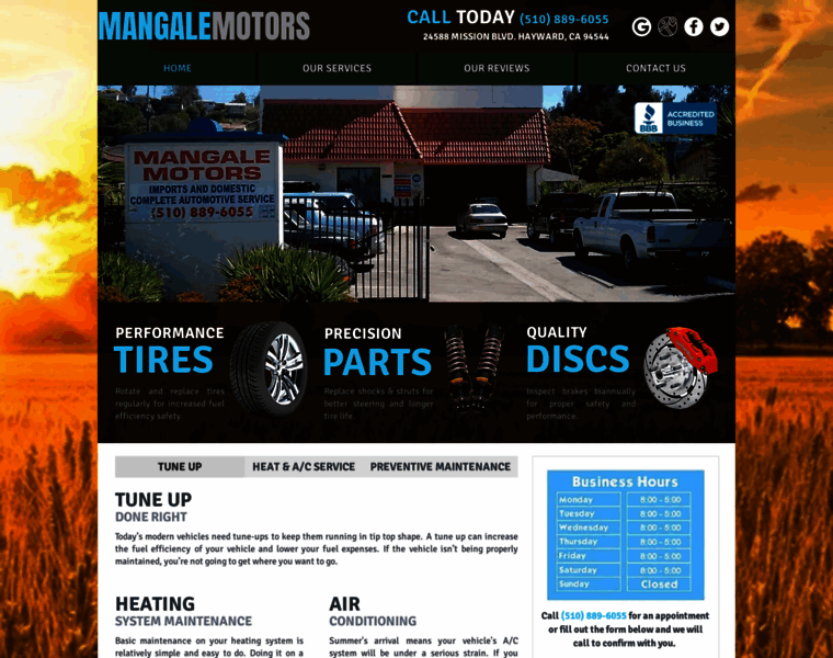 Mangale-motors.com thumbnail