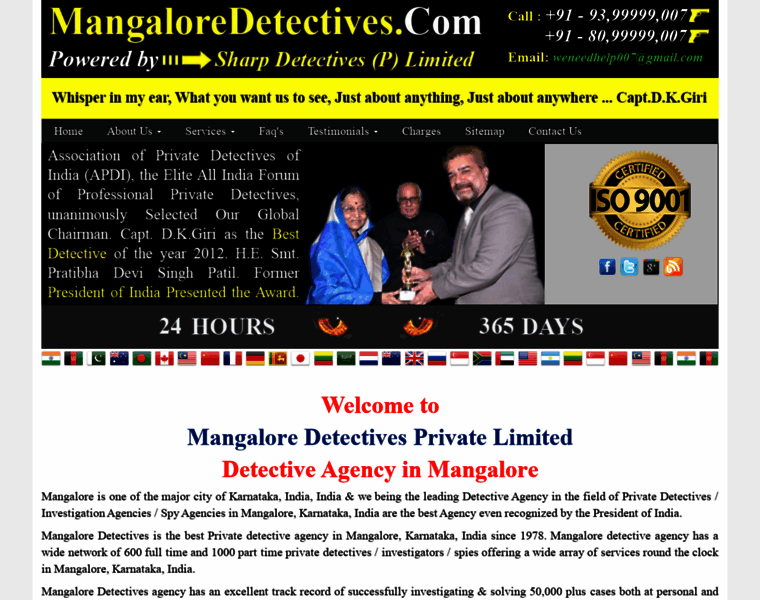 Mangaloredetectives.com thumbnail