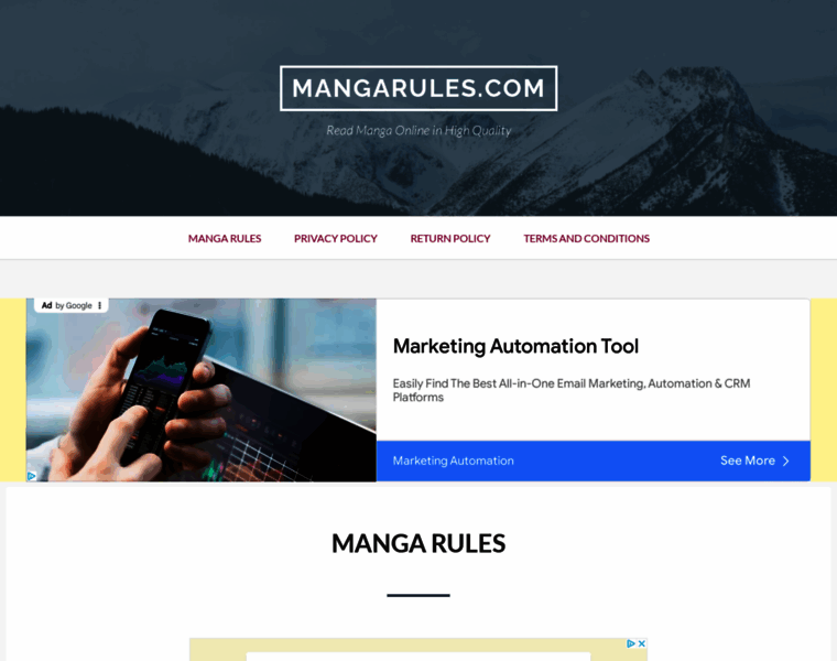 Mangarules.com thumbnail