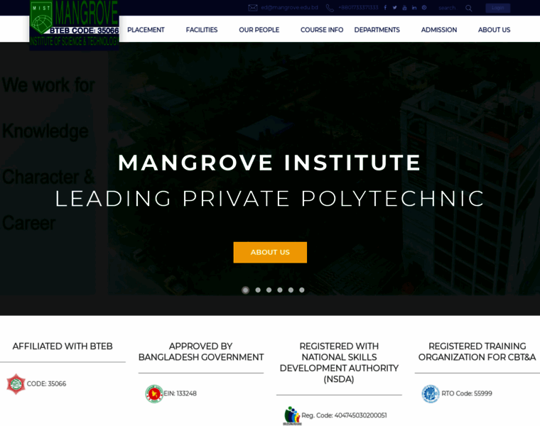 Mangroveinstitute.com thumbnail