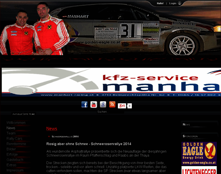 Manhart-racing.at thumbnail