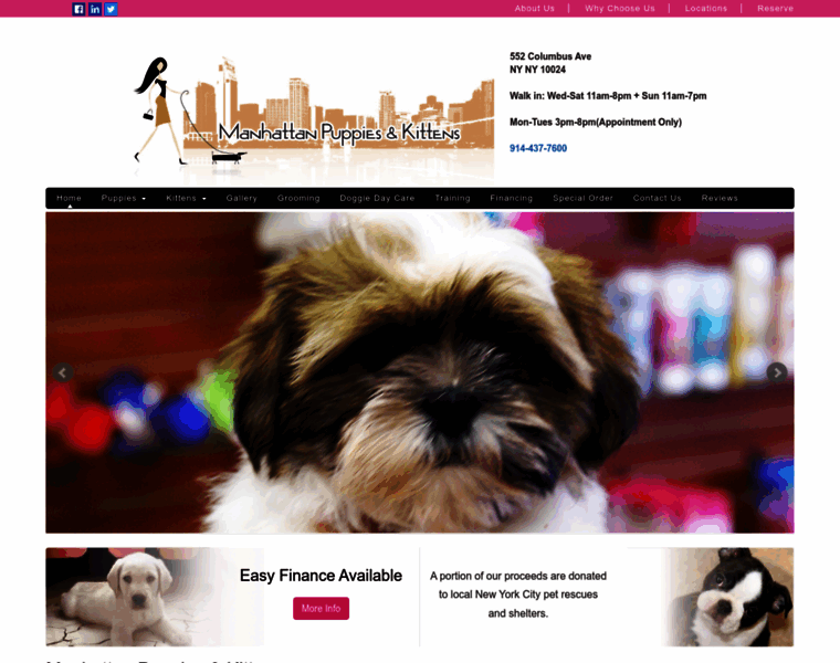 Manhattan-puppies.com thumbnail