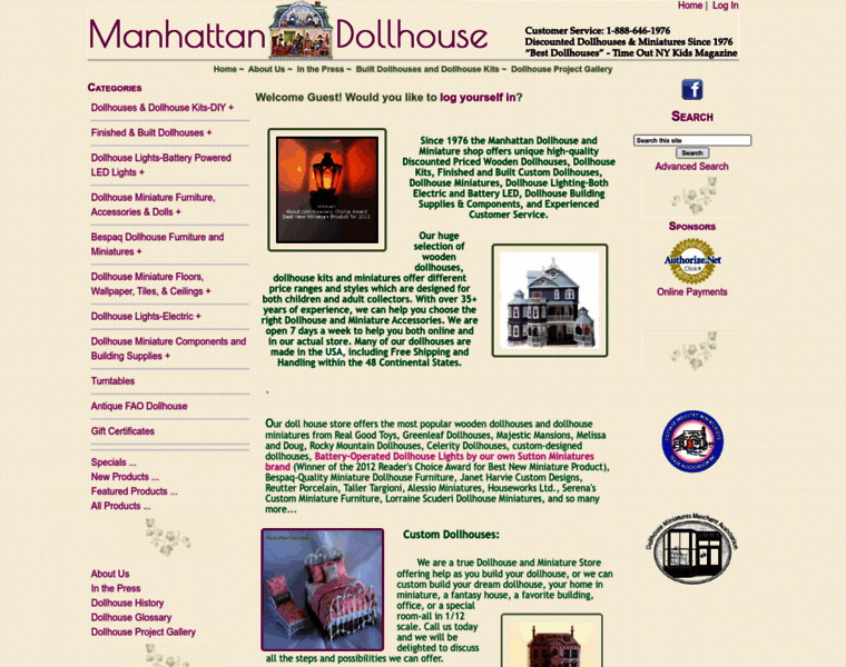 Manhattandollhouse.com thumbnail