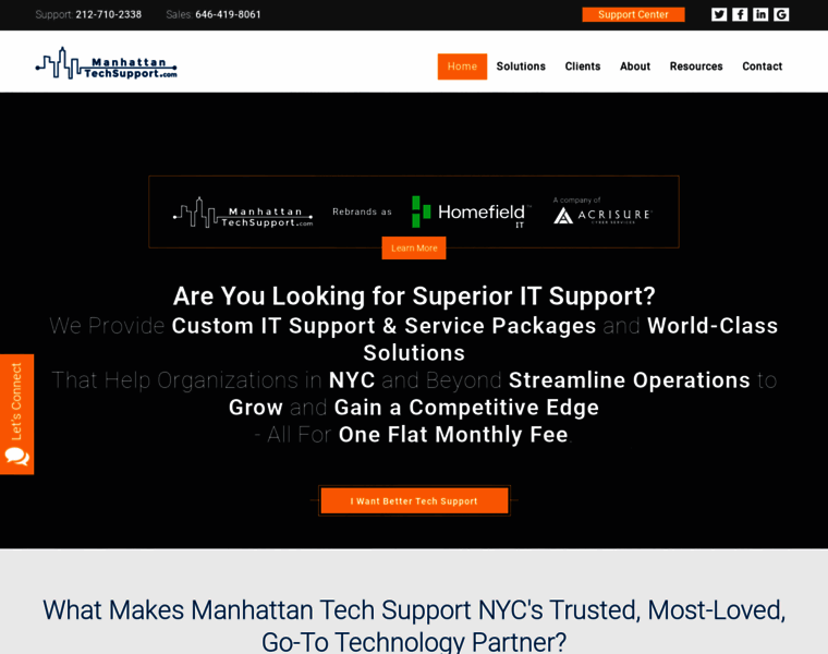Manhattantechsupport.com thumbnail
