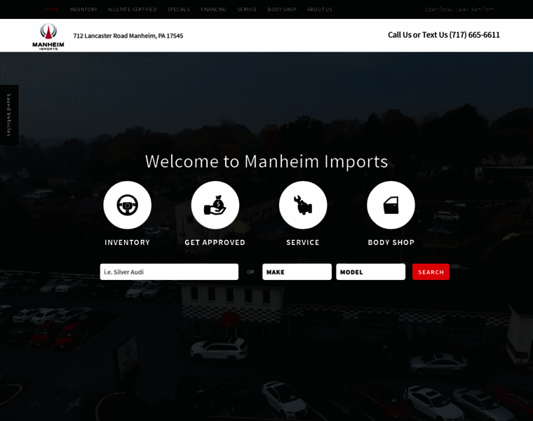 Manheimimports.com thumbnail