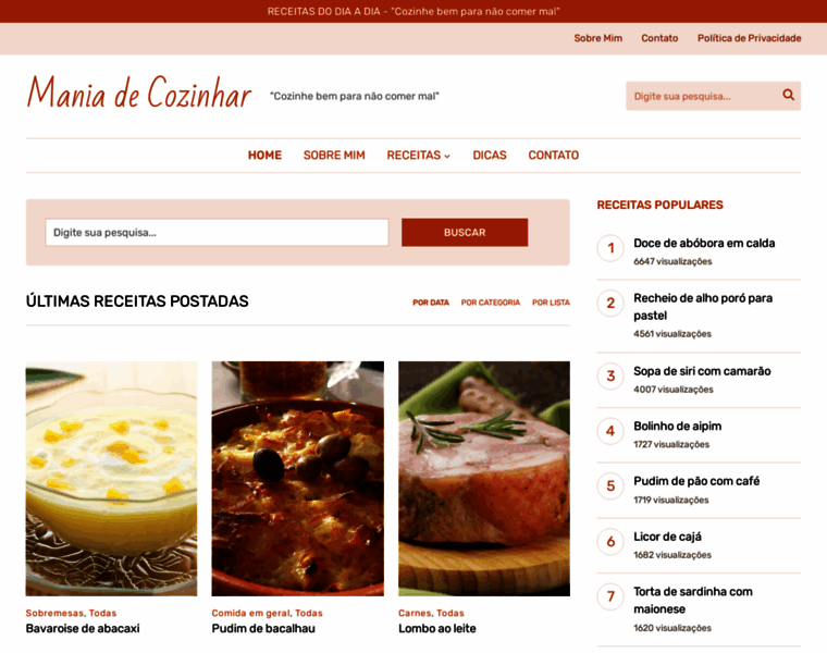 Maniadecozinhar.com.br thumbnail