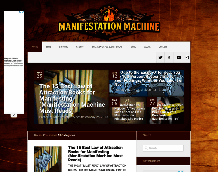 Manifestationmachine.com thumbnail