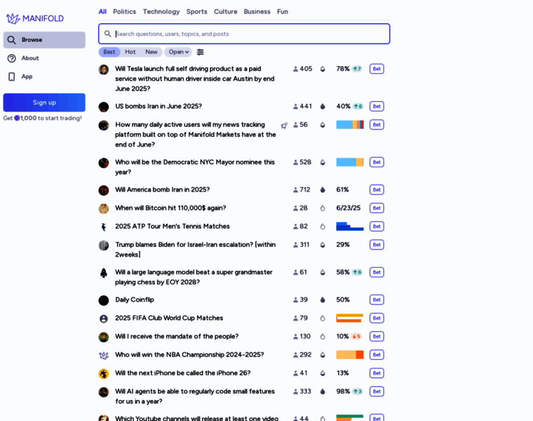 Manifold.markets thumbnail Manifold.markets thumbnail