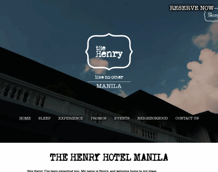 Manila.thehenryhotel.com thumbnail