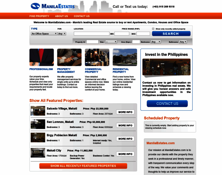 Manilaestates.com thumbnail