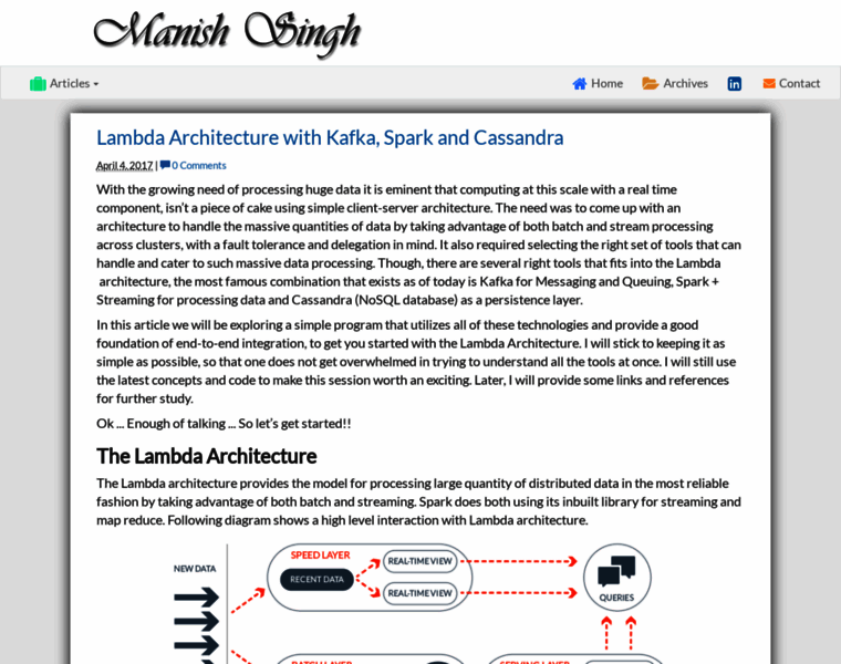Manishsingh.net thumbnail