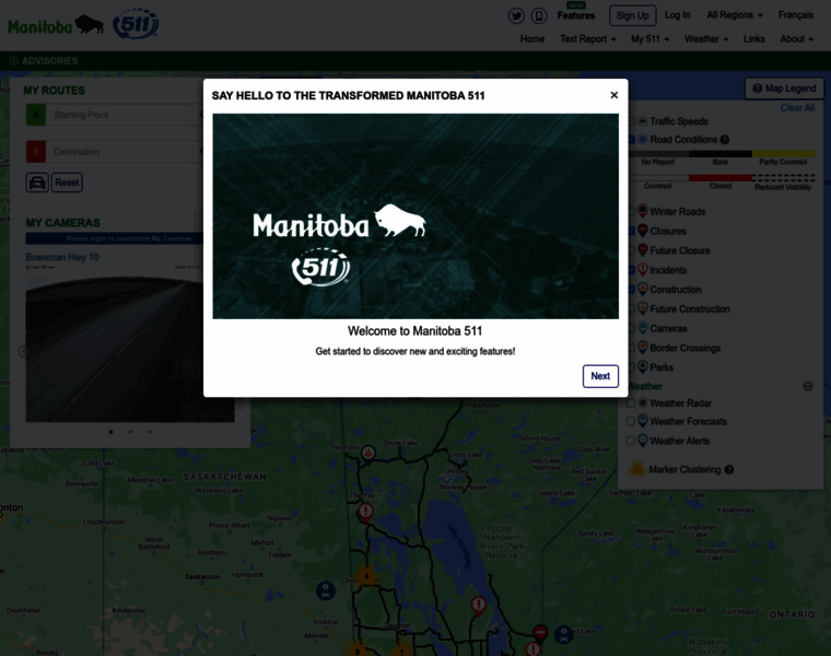 Manitoba511.ca thumbnail
