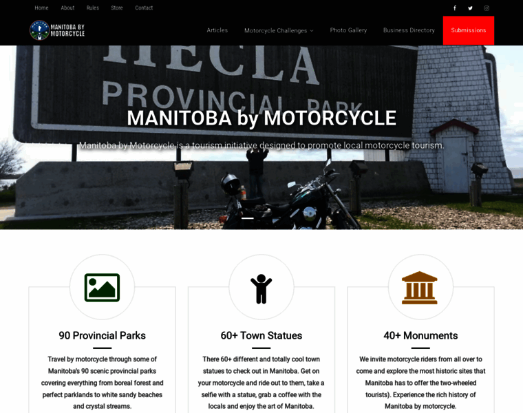 Manitobabymotorcycle.ca thumbnail