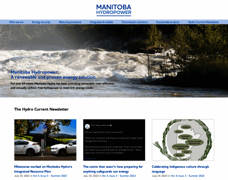 Manitobahydropower.com thumbnail