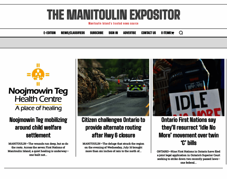 Manitoulin.ca thumbnail Manitoulin.ca thumbnail