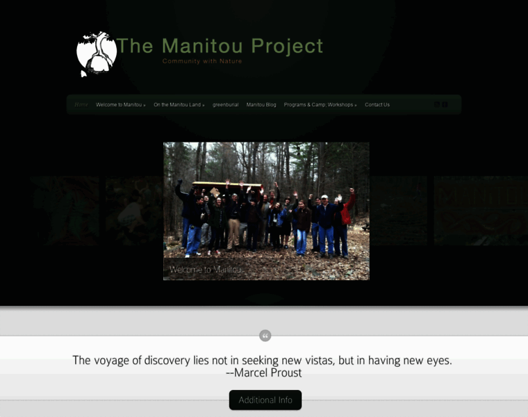 Manitouproject.org thumbnail