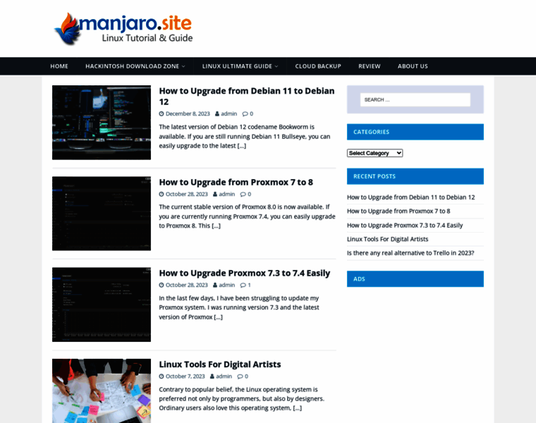 Manjaro.site thumbnail