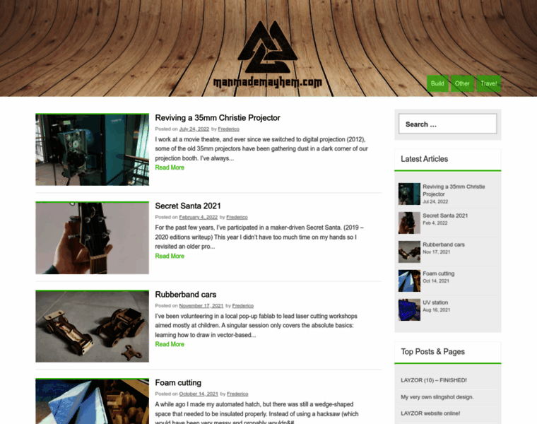 Manmademayhem.com thumbnail Manmademayhem.com thumbnail