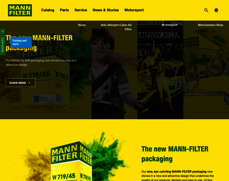 Mann-filter.com thumbnail
