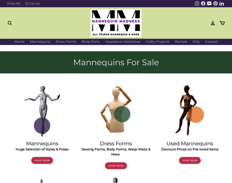 Mannequinmadness.com thumbnail