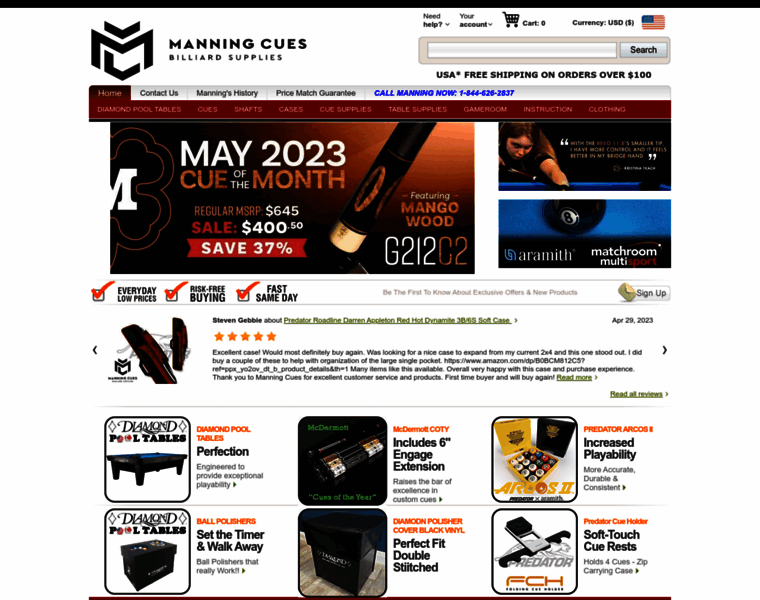 Manningcues.com thumbnail