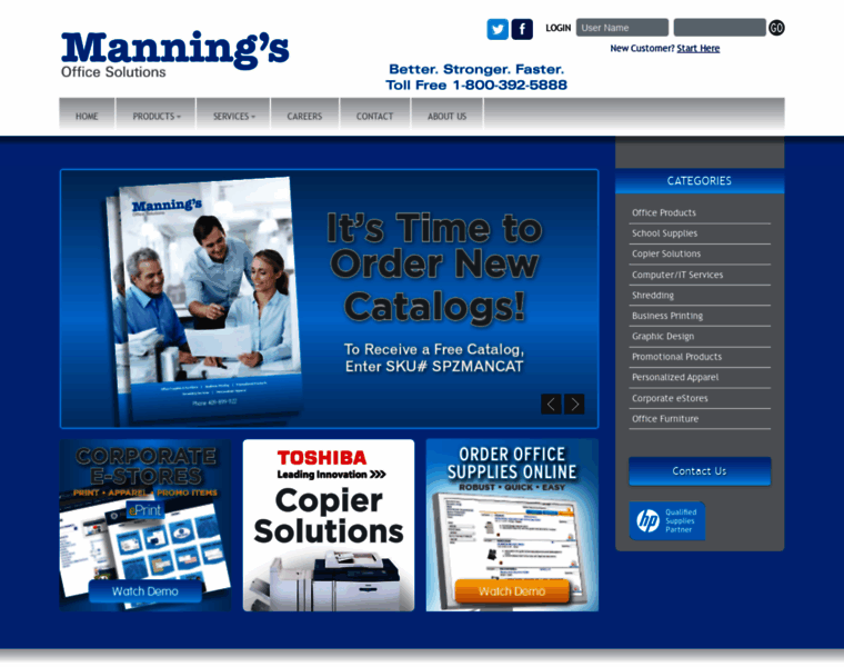 Manningsos.com thumbnail