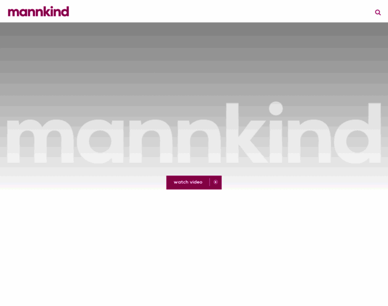 Mannkindcorp.com thumbnail