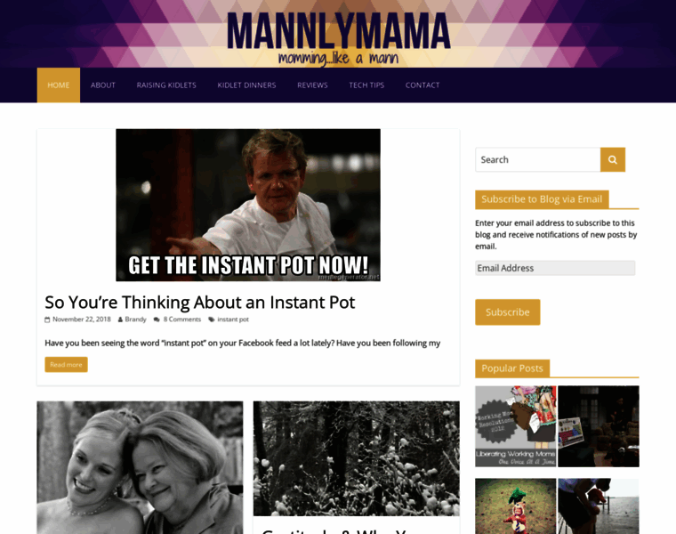 Mannlymama.com thumbnail