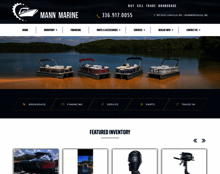 Mannmarineboats.com thumbnail