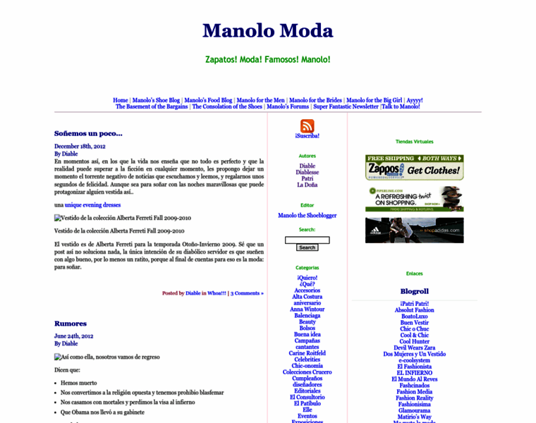 Manolomoda.com thumbnail