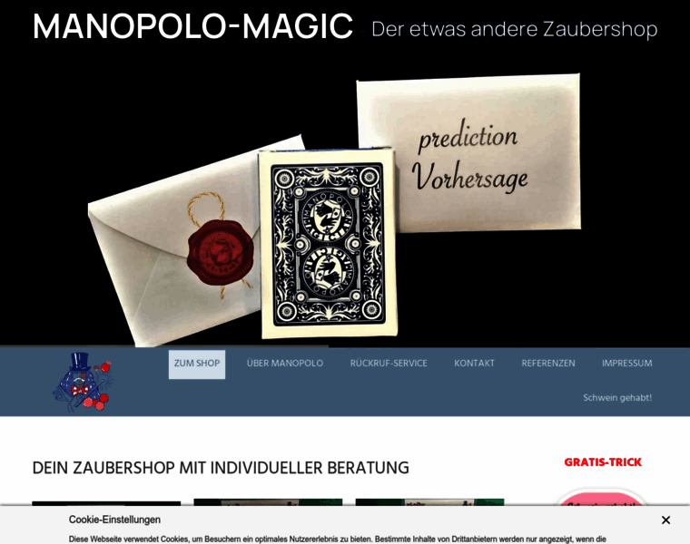 Manopolo-magic.com thumbnail