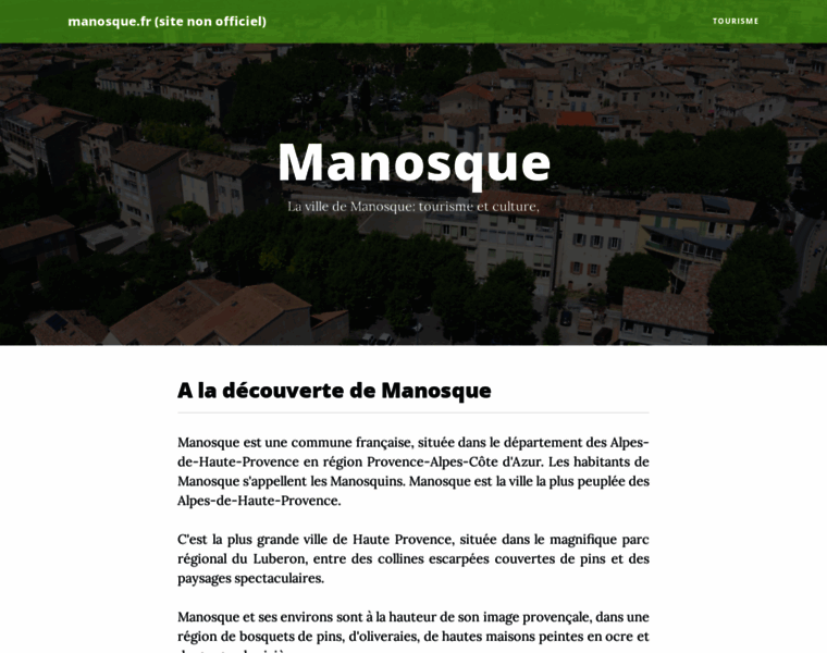 Manosque.fr thumbnail