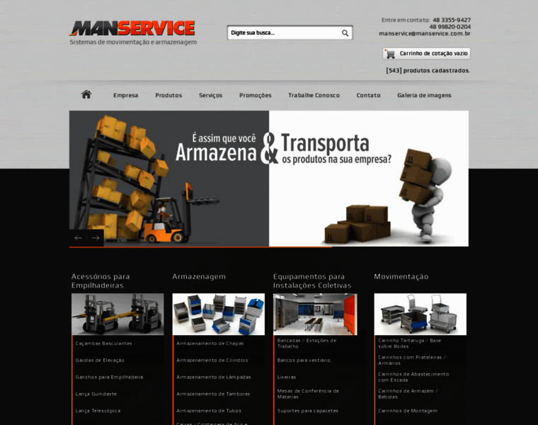 Manservice.com.br thumbnail