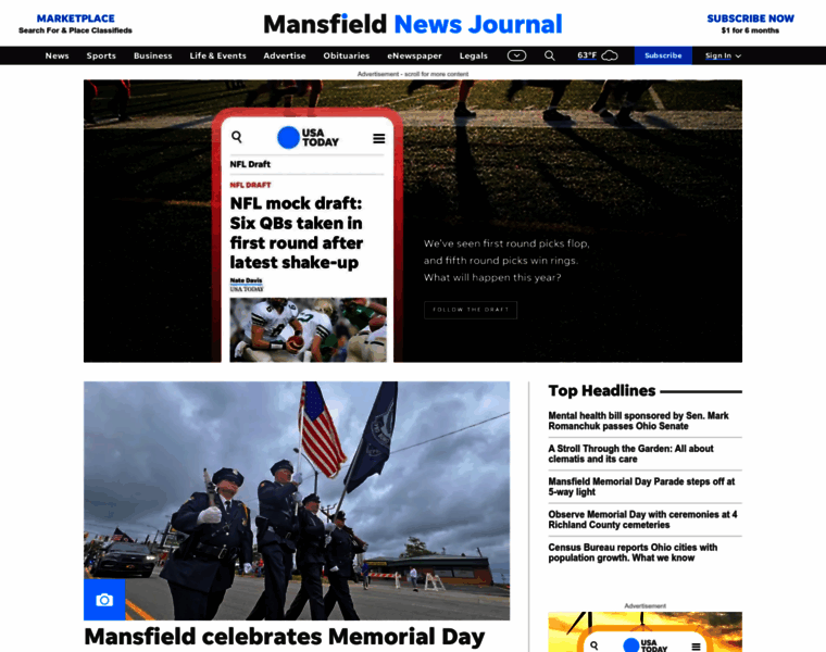 Mansfieldnewsjournal.com thumbnail