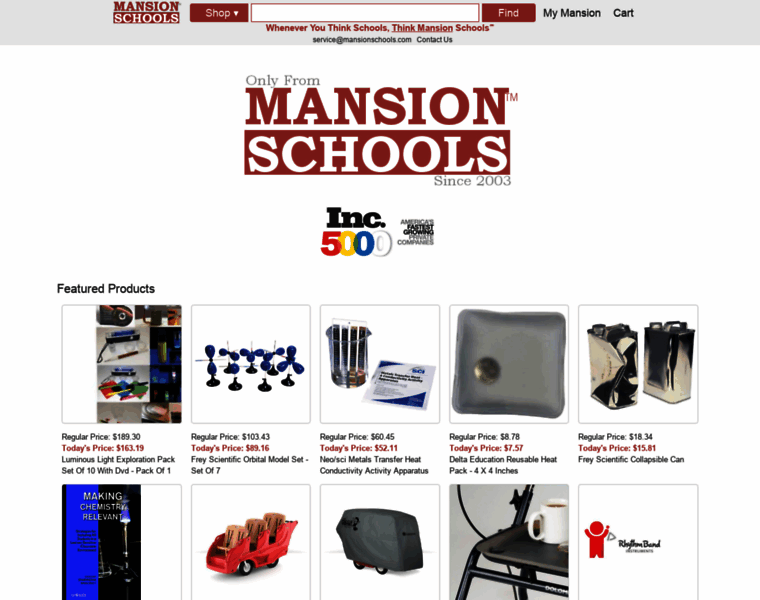 Mansionschools.com thumbnail