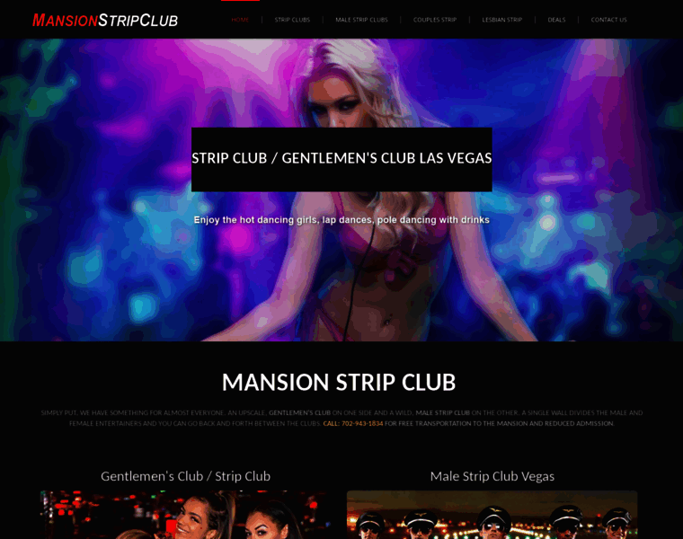 Mansionstripclub.com thumbnail