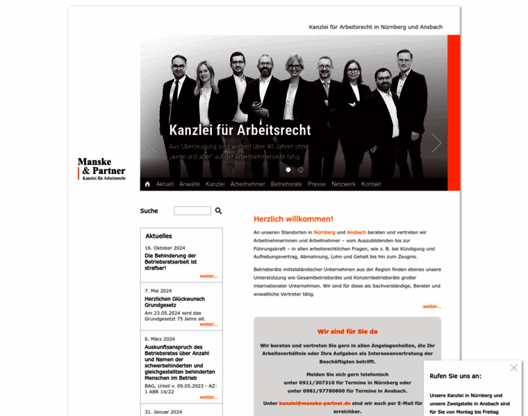 Manske-partner.de thumbnail