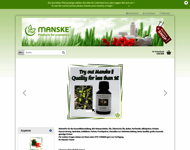 Manske-shop.com thumbnail