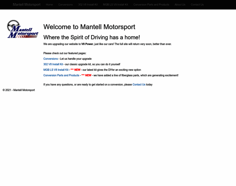 Mantellmotorsport.com thumbnail