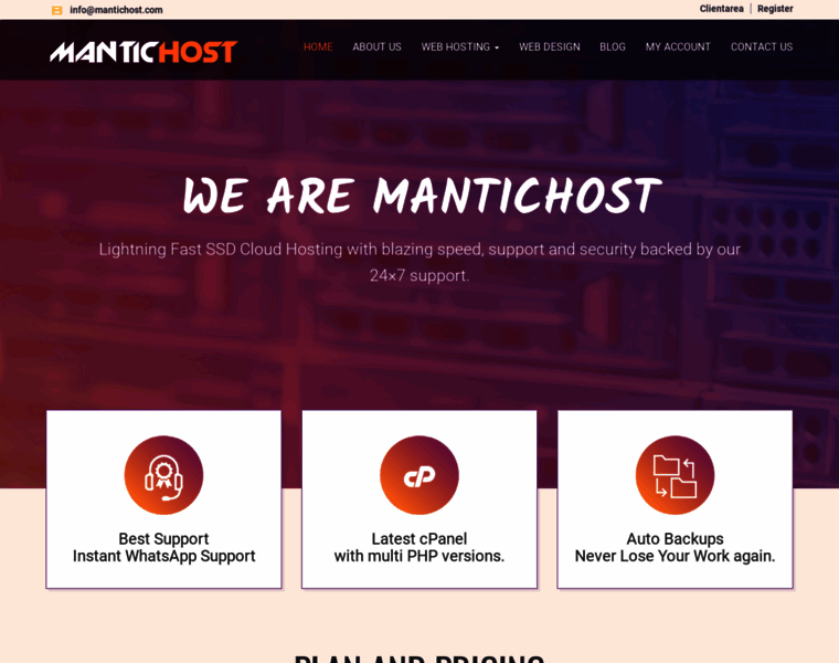 Mantichost.com thumbnail