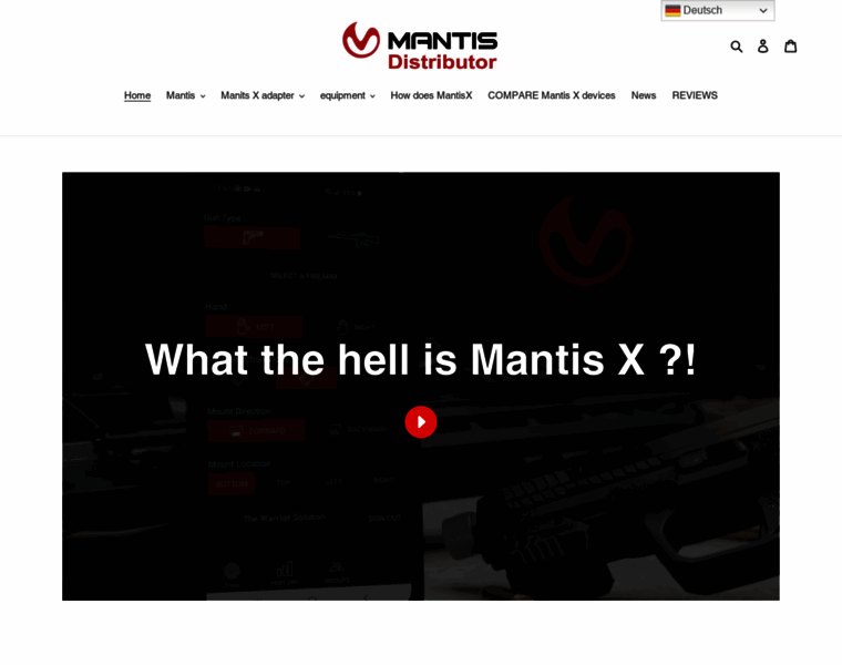 Mantisx.de thumbnail